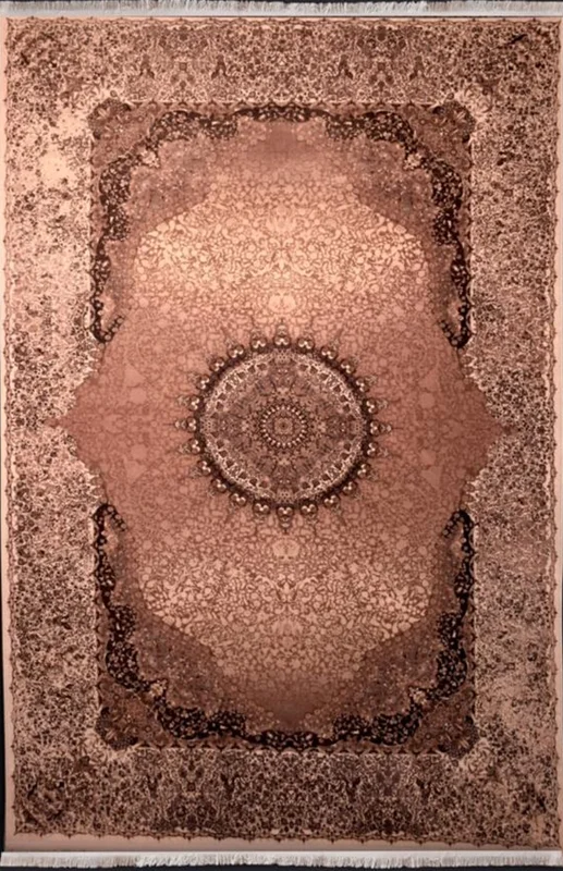 فرش ماشینی ابریشمی Viena طرح 11328