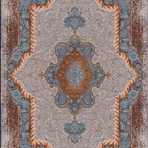 فرش ماشینی ابریشمی Viena طرح 11382