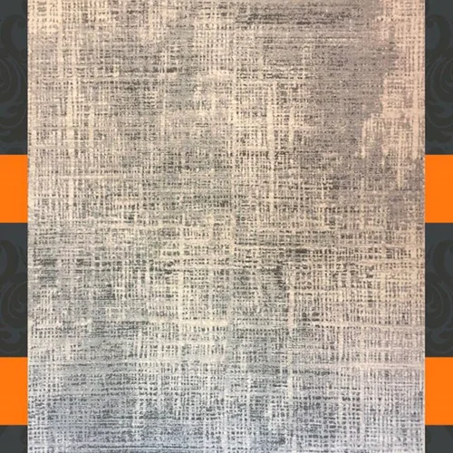 فرش ماشینی طرح پلاتینیوم کد 5016 زمینه طوسی